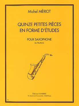 Illustration de 15 Petites pièces en forme d'études pour saxophone ou hautbois