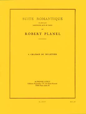 Illustration de Suite romantique, 6 pièces - N° 6 : Chanson du muletier