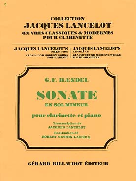 Illustration de Sonate en sol m (tr. Lancelot)