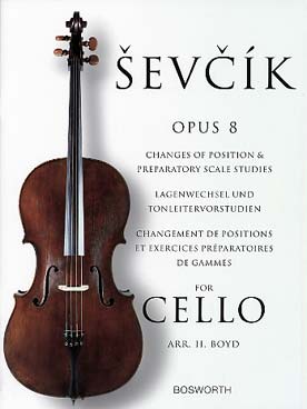 Illustration sevcik op. 8 changements position cello