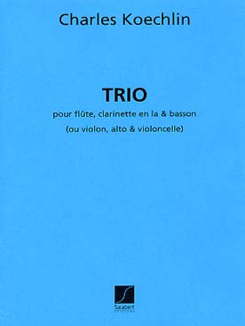 Illustration de Trio op. 92 pour flûte, clarinette et basson