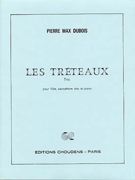 Illustration de Les Tréteaux pour flûte, sax alto et piano