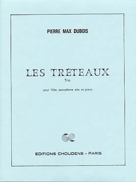 Illustration de Les Tréteaux pour flûte, sax alto et piano