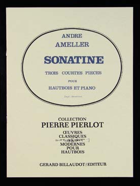 Illustration de Sonatine (3 courtes pièces)