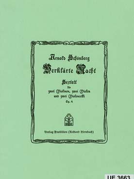 Illustration de La Nuit transfigurée pour 2 violons, 2 altos et 2 violoncelles