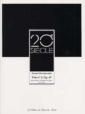 Illustration de Trio avec piano N° 2 op. 67 en mi m