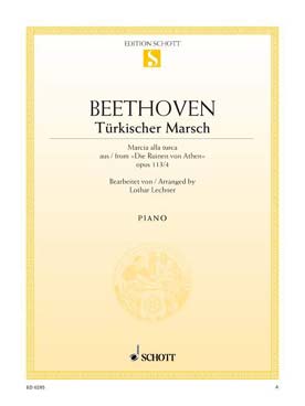 Illustration beethoven marche turque op. 113/4