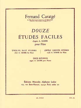Illustration de 12 Études faciles d'après Samie