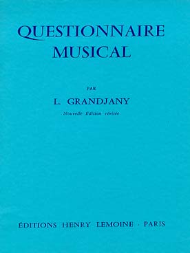 Illustration grandjany questionnaire musical