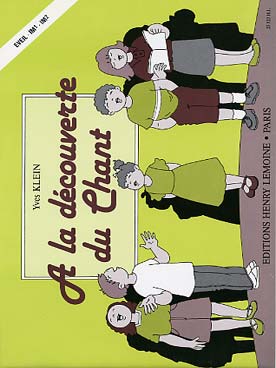 Illustration de A la découverte du chant - livre de l'élève