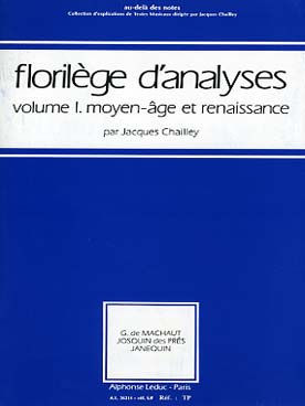 Illustration de AU DELA DES NOTES Explication de textes musicaux Vol. 9 : Florilège d'analyses de textes - 1 : Moyen Age et Renaissance