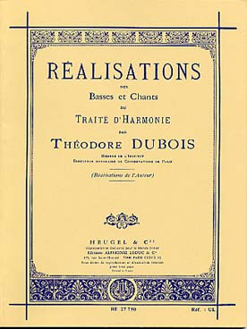 Illustration de Réalisation des basses et chants du traité d'harmonie par l'auteur