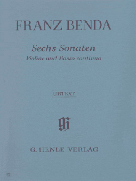 Illustration de 6 Sonates pour violon et basse continue