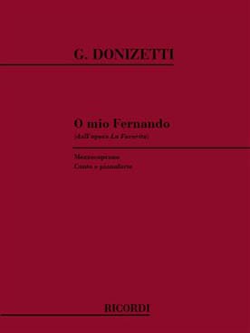 Illustration de O mio Fernando, ext. de La Favorite