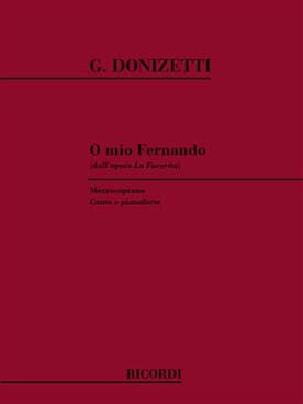 Illustration donizetti o mio fernando (la favorite)