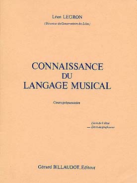 Illustration de Connaissance du langage musical - Vol. 2 : Préparatoire (professeur)