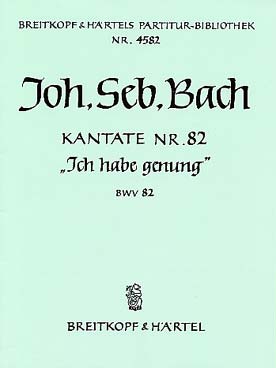 Illustration bach js cantate  82  conducteur