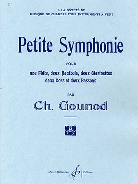 Illustration de Petite symphonie pour flûte, 2 hautbois, 2 clarinettes, 2 bassons et 2 cors