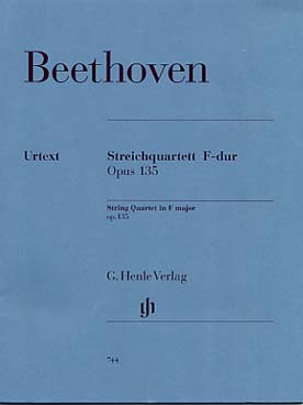 Illustration de Quatuor op. 135 en fa M