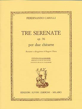 Illustration carulli serenade op. 96 n° 1 en la maj