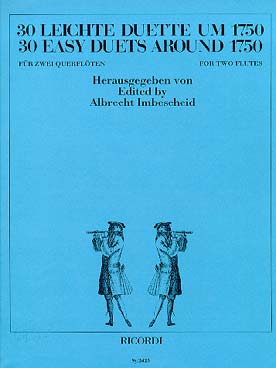 Illustration 30 duos autour de 1750