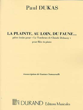 Illustration de La Plainte au loin du faune
