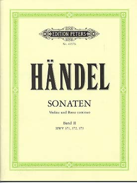 Illustration haendel sonates (6) vol. 2