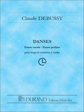 Illustration de Danses profanes et sacrées pour harpe et orchestre à cordes