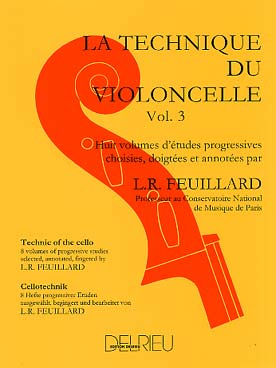 Illustration de La Technique du violoncelle, études progressives - Vol. 3