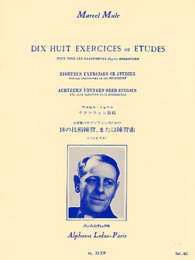 Illustration de 18 Exercices ou études (tr. Mule)