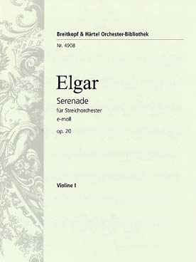 Illustration de Sérénade op. 20 - Violon 1