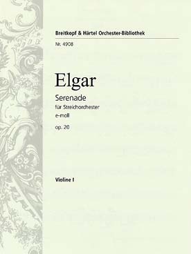 Illustration de Sérénade op. 20 - Violon 1