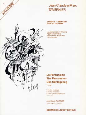 Illustration de Exercices et études de xylophone - Vol. 1 : 100 Exercices (débutant)
