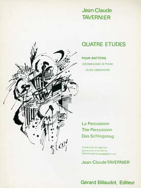 Illustration tavernier jc etudes (4) batterie vol. 1