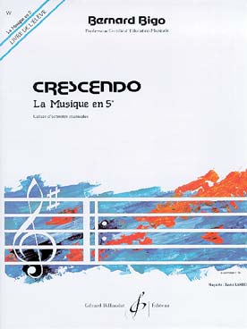 Illustration de Crescendo : cahier d'activités musicales Musique en 5e - Livre de l'élève