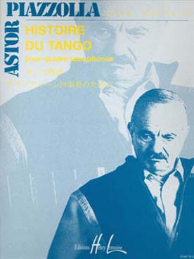 Illustration de Histoire du tango, tr. Voirpy pour quatuor de saxophones