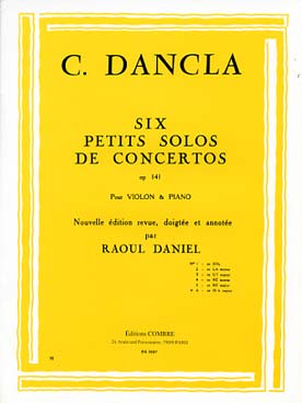 Illustration de 6 Petits solos de concertos op. 141 - N° 6 en si b M