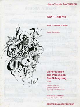 Illustration tavernier jc egypt air n° 3 xylophone