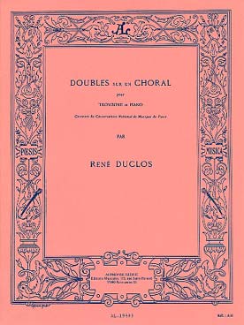 Illustration de Doubles sur un choral