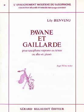 Illustration de Pavane et Gaillarde (saxophone ténor)