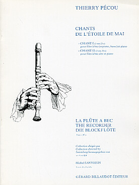 Illustration de Chants de l'étoile de mai pour flûte à bec soprano et basse (chant N° 1) et alto (chant N° 2)