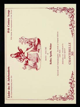 Illustration de LIEDER CHANT et GUITARE (anthologie) - Vol. 2 : Weber, Spohr, Keller