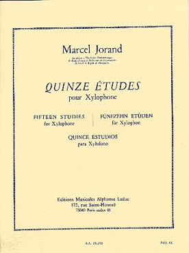 Illustration de 15 Études pour xylophone