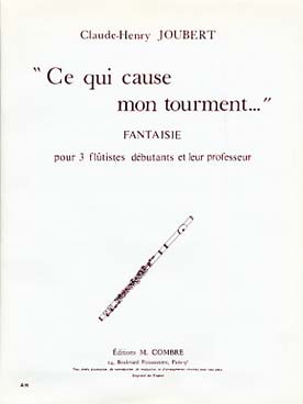 Illustration de Ce qui cause mon tourment (3 flûtistes débutants et leur professeur)