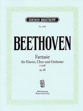 Illustration de Fantaisie op. 80 en do m pour piano et orchestre, réd. pour 2 pianos