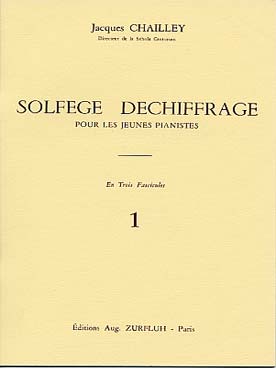 Illustration de Solfège déchiffrage pour les jeunes pianistes - Vol. 1