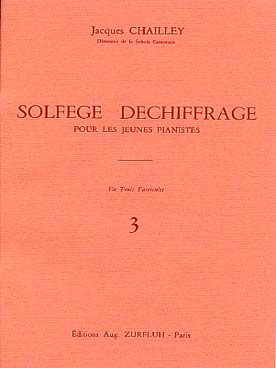 Illustration de Solfège déchiffrage pour les jeunes pianistes - Vol. 3