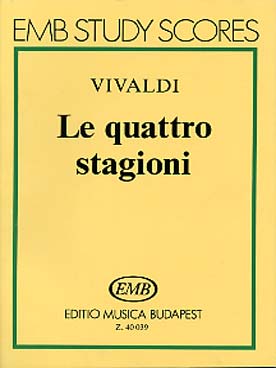 Illustration de Concertos op. 8 avec violon solo "Les quatre saisons", les 4 en recueil