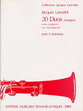 Illustration de 20 Duos classiques faciles et progressifs