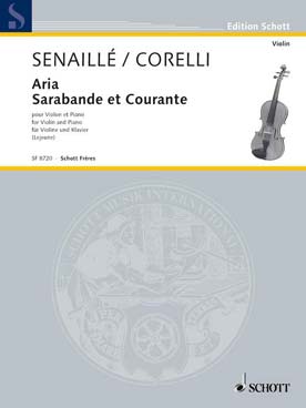Illustration ecoles violon n° 6 : senaille/corelli